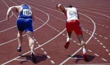 难熬的跑步比赛