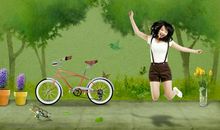 我和自行车的快乐故事