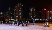 碧洲公园的夜景