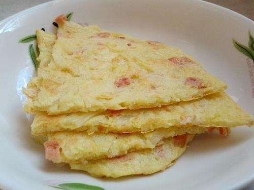 童年时代的鸡蛋煎饼