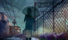 那个风雨中的身影