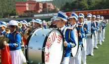 难忘的鼓乐队训练