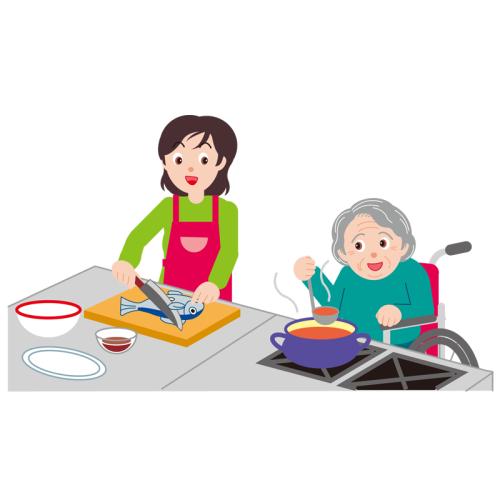 我学会了和奶奶一起做饭