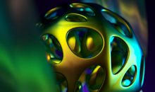 斑斓中渲染的黑白