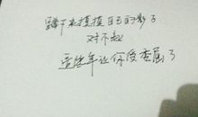 对不起请让我重来