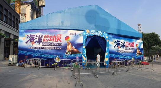 参观水母展览