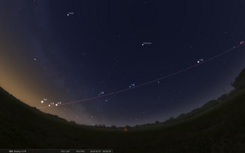 新年星空