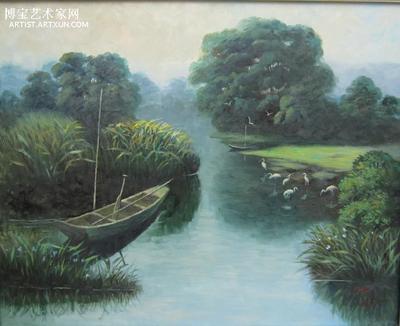 我家乡的河变了