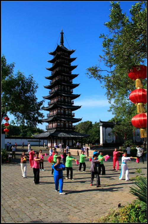 秋天的芳塔公园