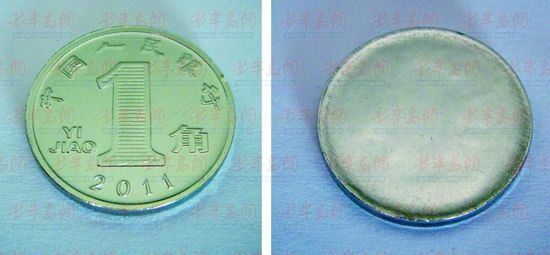 古钱币的两面也有营养
