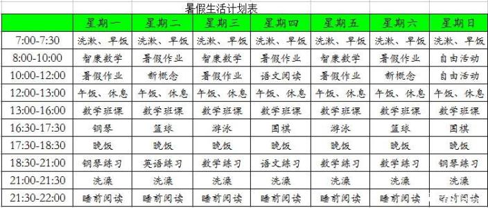 如果我去上海放暑假