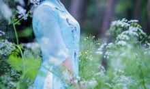 教学楼前的那坛小草