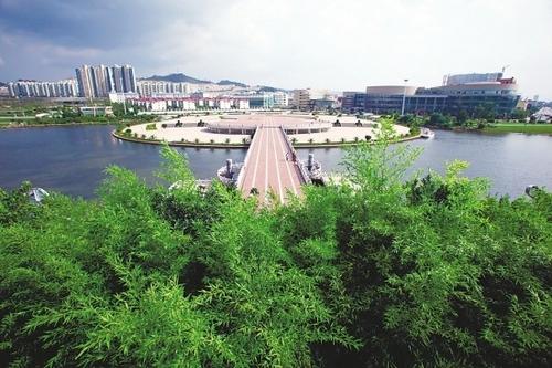 美丽的尼尔音乐广场