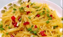 美味的酸辣土豆丝