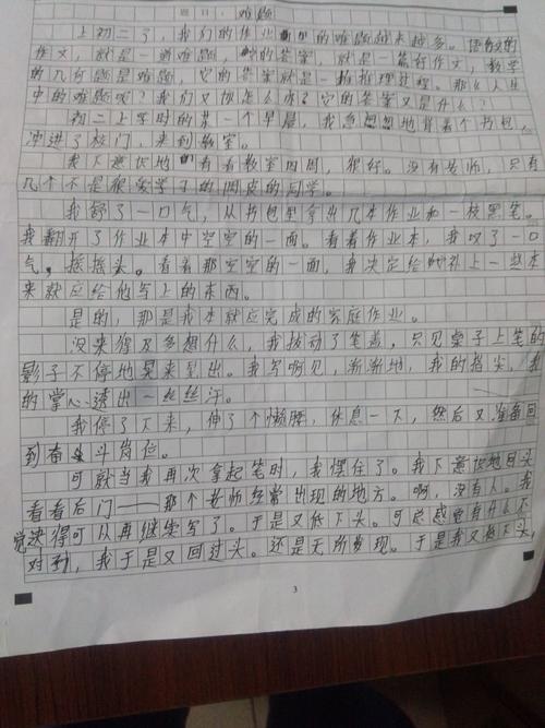 以写作为主题的600字作文