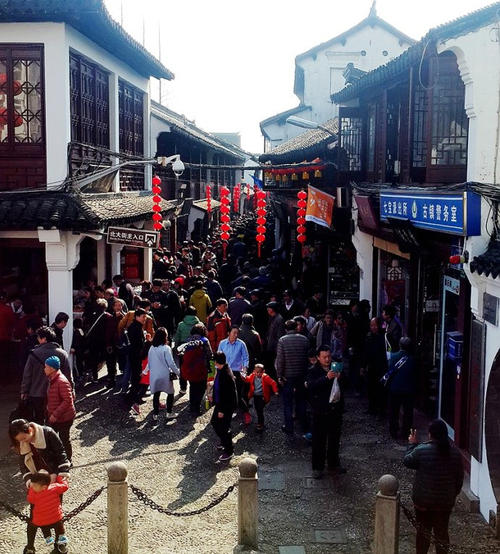 元宵节游览老街