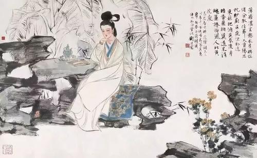写李清照
