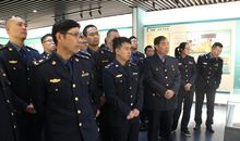 参观杭州消防基地