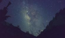 行走在故乡的星夜