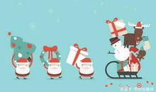 惊喜的“圣诞老人”