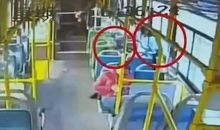 公交车上的一位叔叔