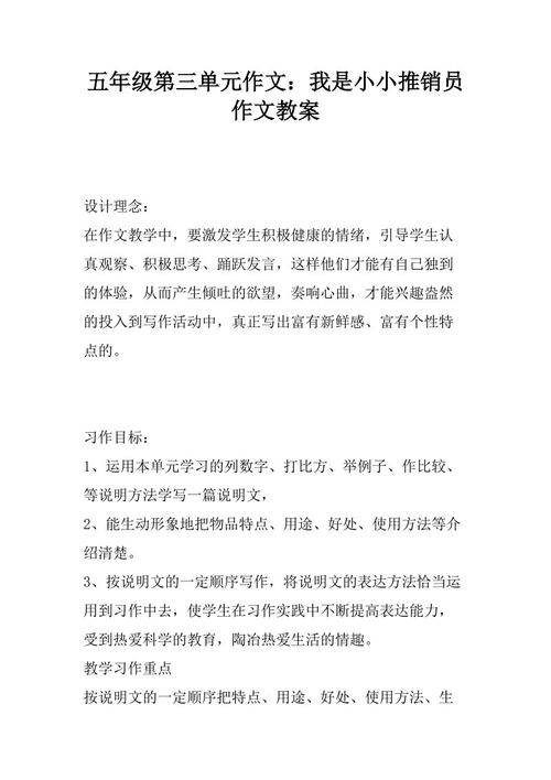 我是一个小推销员
