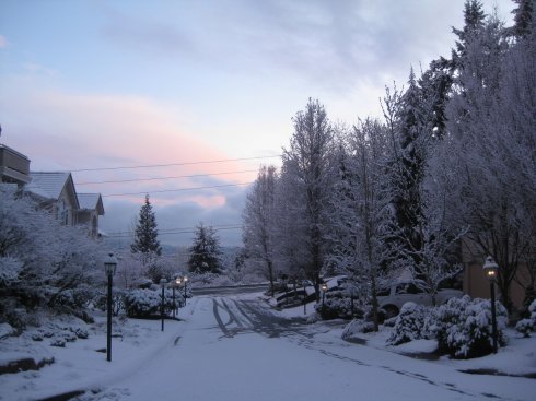 童年·雪景·雪景