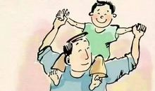 面对父亲的手我流泪了