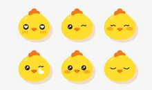 六只可爱的小鸡_700字