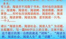 阅读人生作文