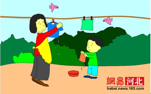 为妈妈分享家务