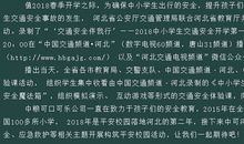 交通安全第一课观后感