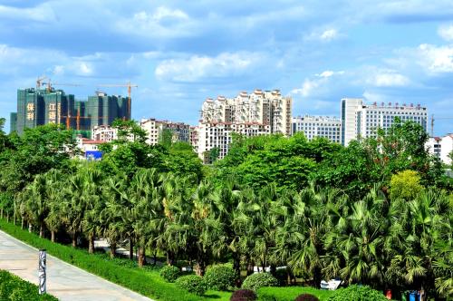 美丽的河东花园