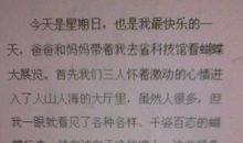 校园四季作文450字五年级