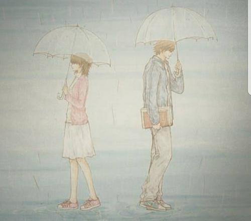 雨中的意识