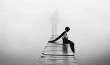 面对他的离去我流泪了