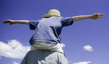 那一刻我感受到了父爱