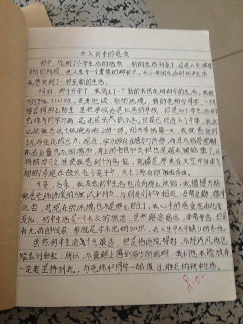 秋天的晚期构成600字