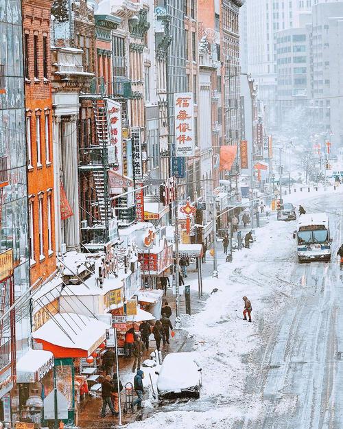纽约雪