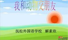 我的动物朋友作文350字左右