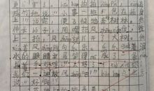 放风筝看图写话300三年级