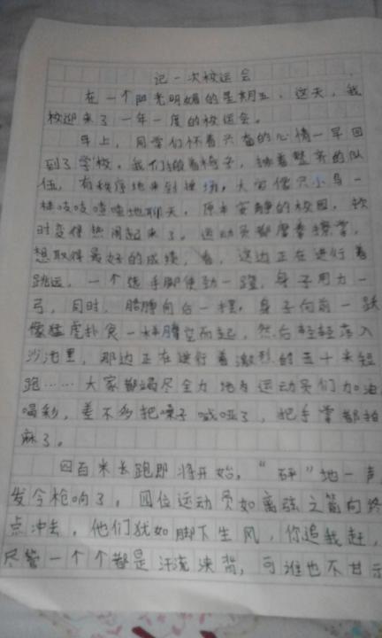 体育成分450字