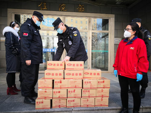 在战斗疫情的日子里
