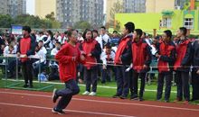 运动会上的足迹