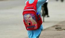 上学路上的寒冷