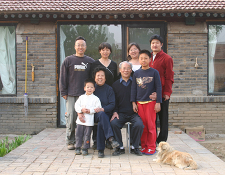 爷爷的小庭院也是一所学校