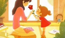 两个母亲一起过节