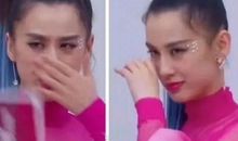 面对嘲笑我流泪了