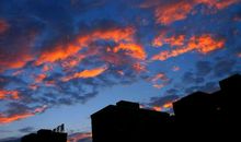 窗外的火烧云作文400字