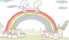 仿写一年级彩虹桥作文